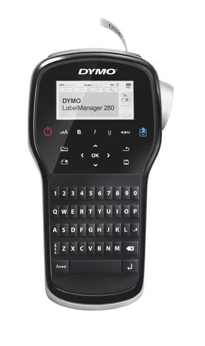 Dymo LabelManager 280 Quick And Easy Customizable Long-Lasting Rechargeable Portable Label Maker