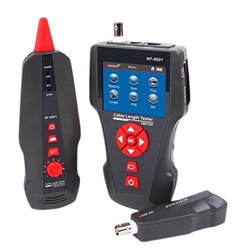 NOYAFA NF-8601 Network Cable Tester Cable Length Meter Telephone Line Checker