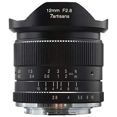 7Artisans Photoelectric 12mm f/2.8 Manual Focus Design Lens for Canon EF-M