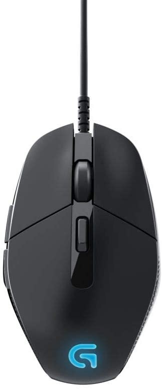 Logitech G302 Daedalus Prime MOBA Gaming Gamer Mouse Full Speed USB High Speed Clicking