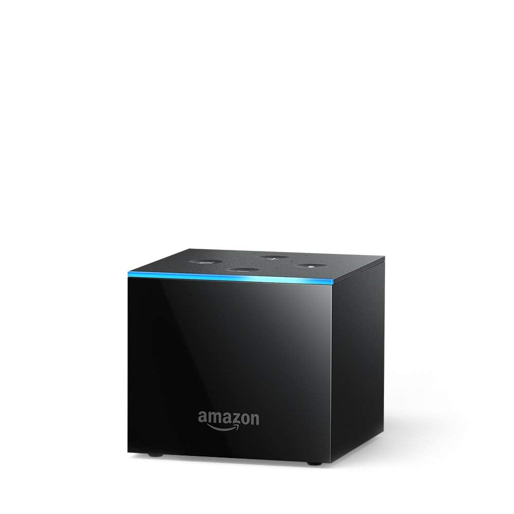 Amazon Fire TV Cube with Alexa and 4K Ultra HD Streaming Media Player