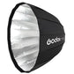 Godox P120H 120CM Reflector Parabolic SoftBox Cloak Box for Bowens Mount Studio