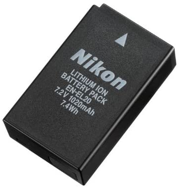 Pxel Nikon EN-EL20 7.2v 1020 mAh Rechargeable Class A Replacement Battery Suitable for Nikon Coolpix A, 1 J1, 1 J2, 1 J3, 1 S1 Cameras