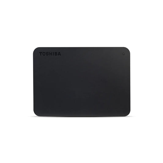 Toshiba Canvio Basics 1TB External Hard Disk Drive with USB 3.2 Gen1 Type-C to Micro-B Male to Male Cable (Black) | HDTB410AKCAA