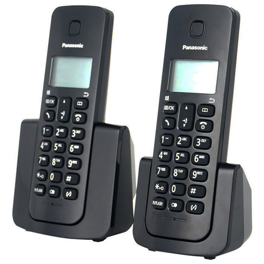 PANASONIC KX-TGB112 Wireless Telephone Digital Cordless Phone with Multiple Name and Number Phonebook and Multiple Redial Numbers 2 Handsets