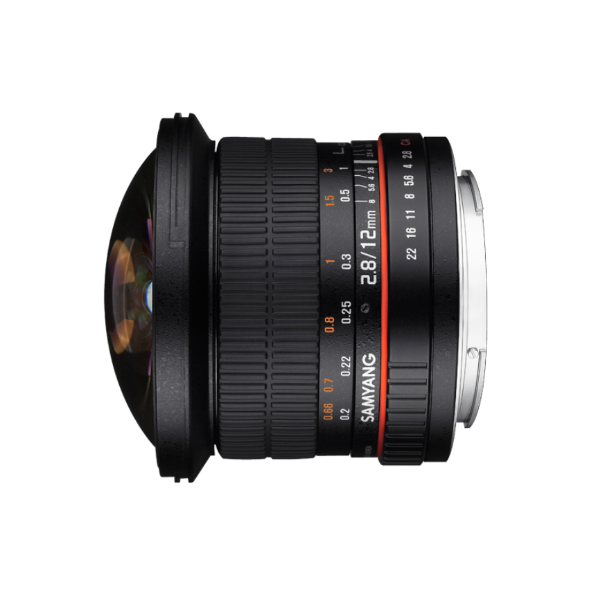 Samyang 12mm f/2.8 ED AS NCS Wide Angle Prime Lens for Fujifilm X Mount Mirrorless Cameras | SY12M-FX