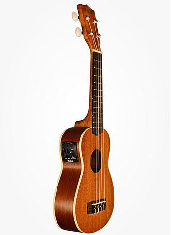 Kala Soprano Mahogany Ukelele with EQ Acoustic Electric Satin Finish KA-SE