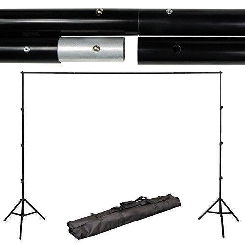 Pxel LS-BD2.8X3 Photo Video Studio 280cm x 300cm or 9ft. x 10 ft Adjustable Muslin Background Backdrop Support System Stand