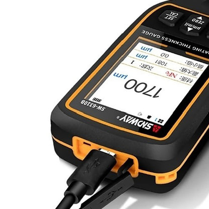 [CLEARANCE] Sndway SW-6310B Digital Paint Coating Thickness Meter Gauge Measuring Instrument with 2.0" LCD Display, Low Battery Notification, Auto Power Off Function