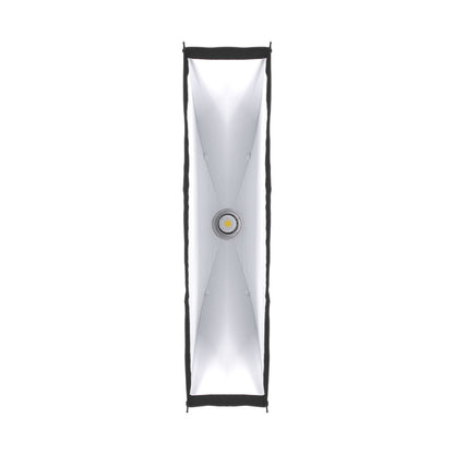 Phottix PH83727 G-Capsule 30 x 140cm EZ-Up Modifier Panoramic Rectangular Softbox with One Push Release Unlock Button, Heat-resistant Fabric Material and Bowens Mount for Photography