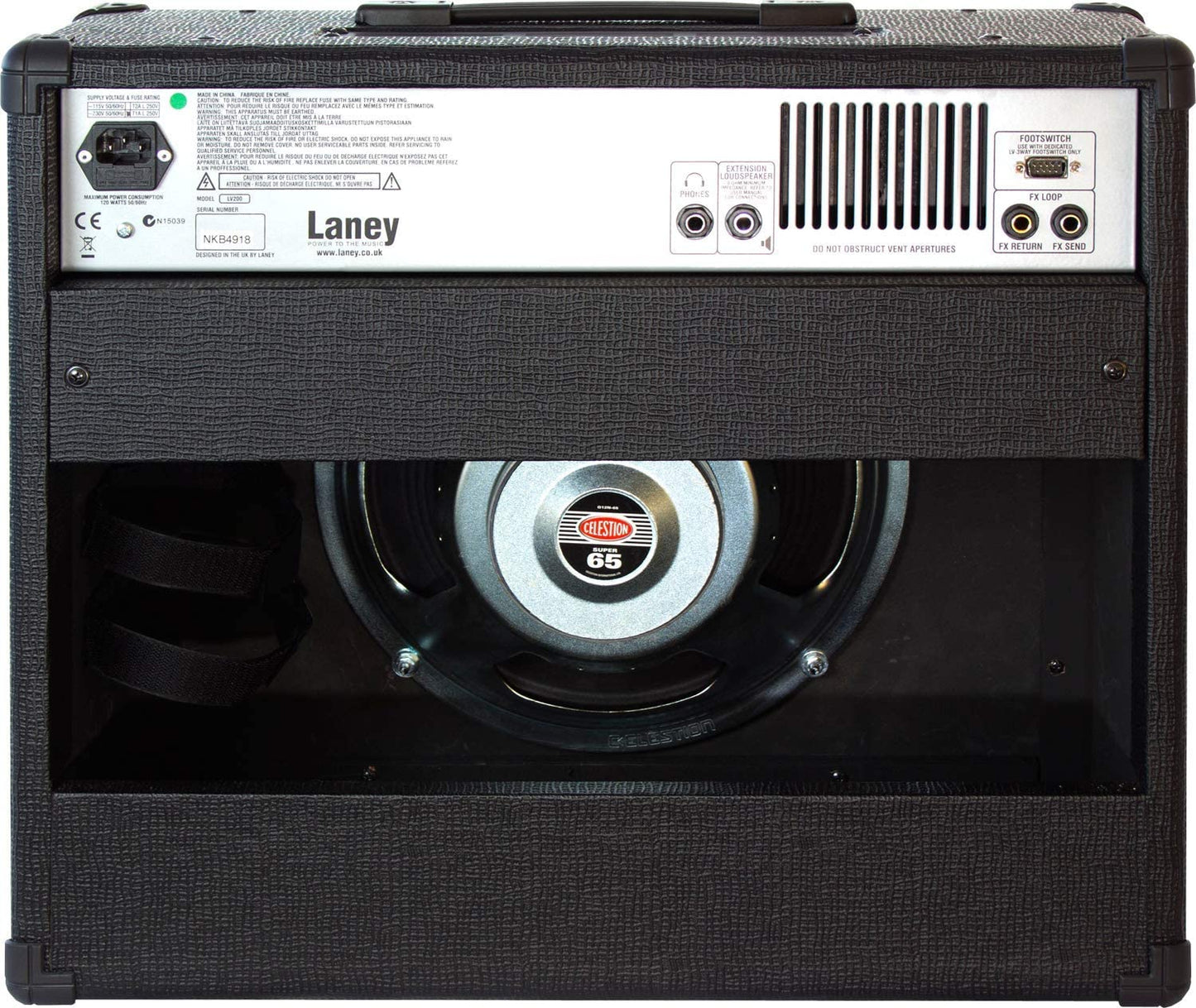 Laney LV200 65watts 1x12 Guitar Combo Amplifier