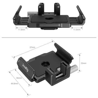 SmallRig T5/T7 SSD Mount for BMPCC 6K PRO Cage Bracket Holder with Spring Loaded Clamp 3272