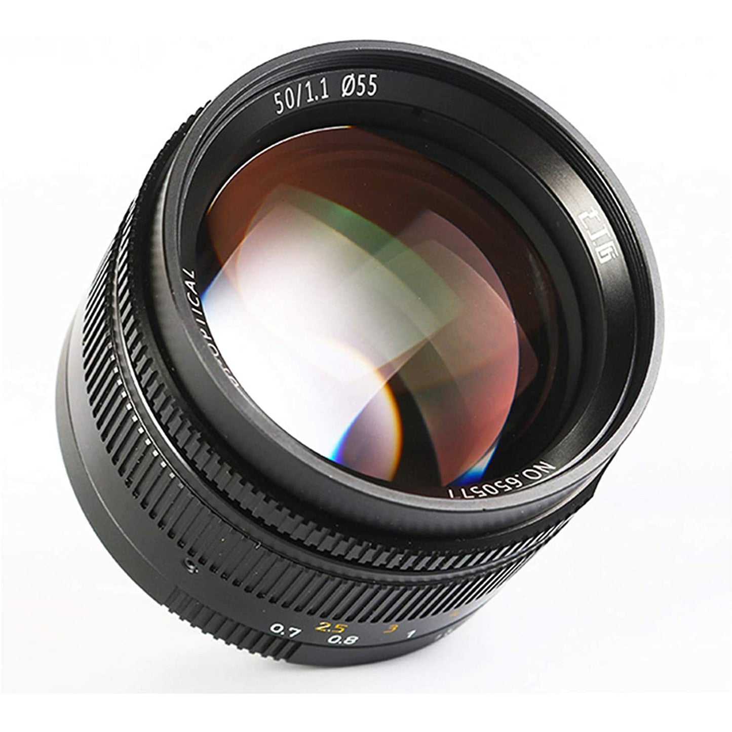 7Artisans 50mm f1.1 Full Frame Manual Prime Lens for Leica M Mount Mirrorless Cameras with Bokeh Effect