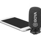 Boya BY-DM200 Digital Stereo Condenser Shotgun Microphone with Lightning Input for Apple iPhone Ipad