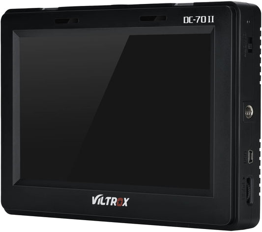 VILTROX DC-70 II 7 inch Field Minitor 4k HDMI AV Input Monitor for Mirrorless and DSLR Cameras (VERSION 2)
