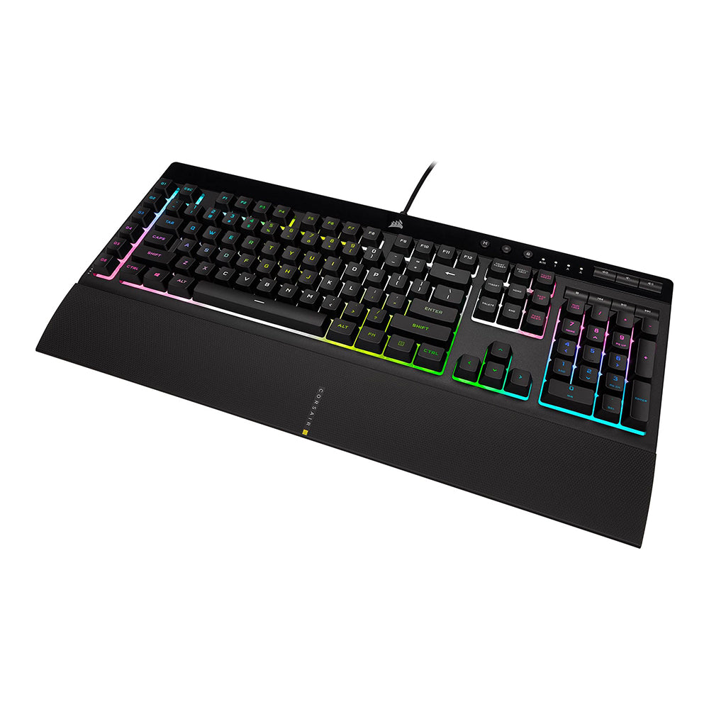 Corsair 2 in 1 Gaming Bundle with K55 iCUE RGB Pro Gaming Keyboard with Rubber Domed Switches and Katar Pro 12400 DPI Wired Gaming Mouse | CH-9226965-NA