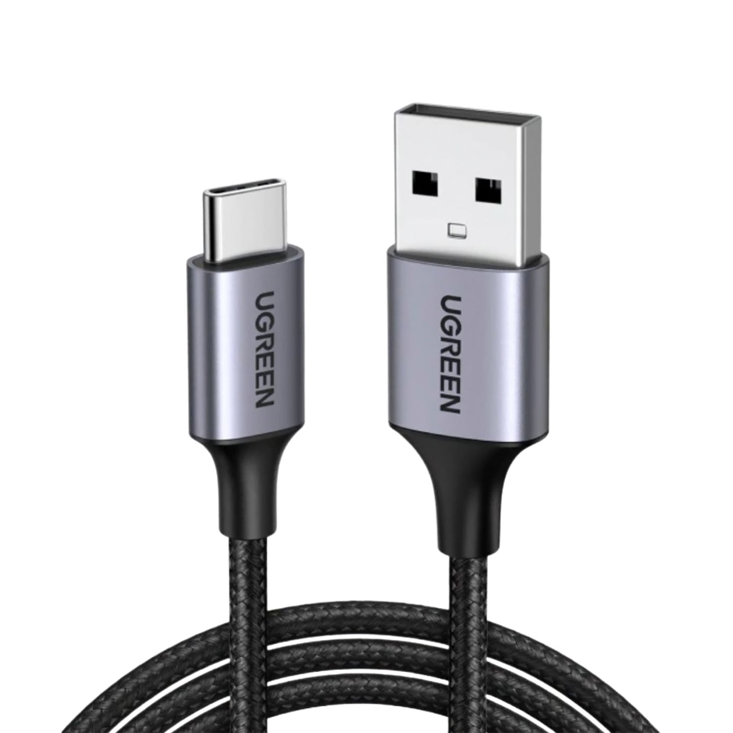 UGREEN USB-A 2.0 to USB-C Cable with Tinned Copper Core and Multiple Shielding Layer for Smartphones and Tablets (Available in 0.25M, 0.5M, 1M, 1.5M and 2M)