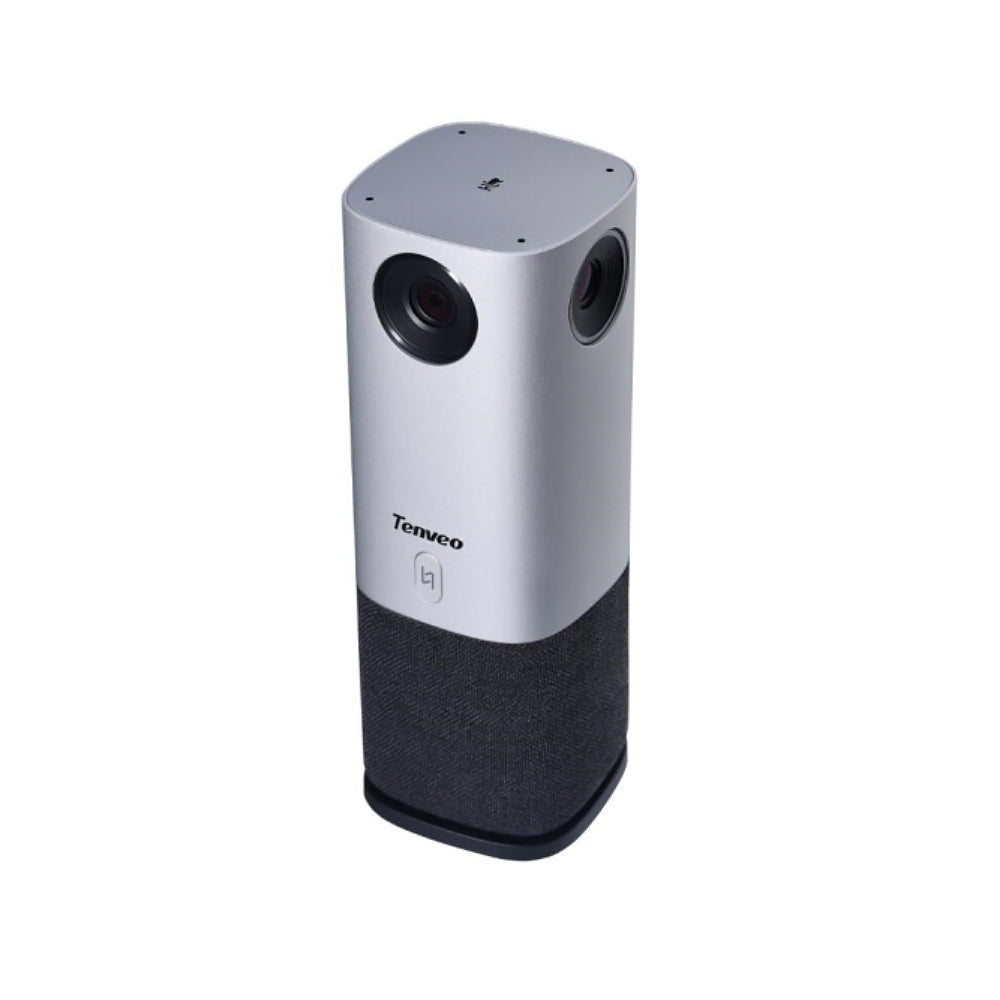 Tenveo Meeting Go 360 Degree 4K Conference Camera with Built-in Omnidirectional Microphones, Hi-Fi Speakers, & Intelligent AI Algorithm for Conference, and Office Events | TEVO-CC600
