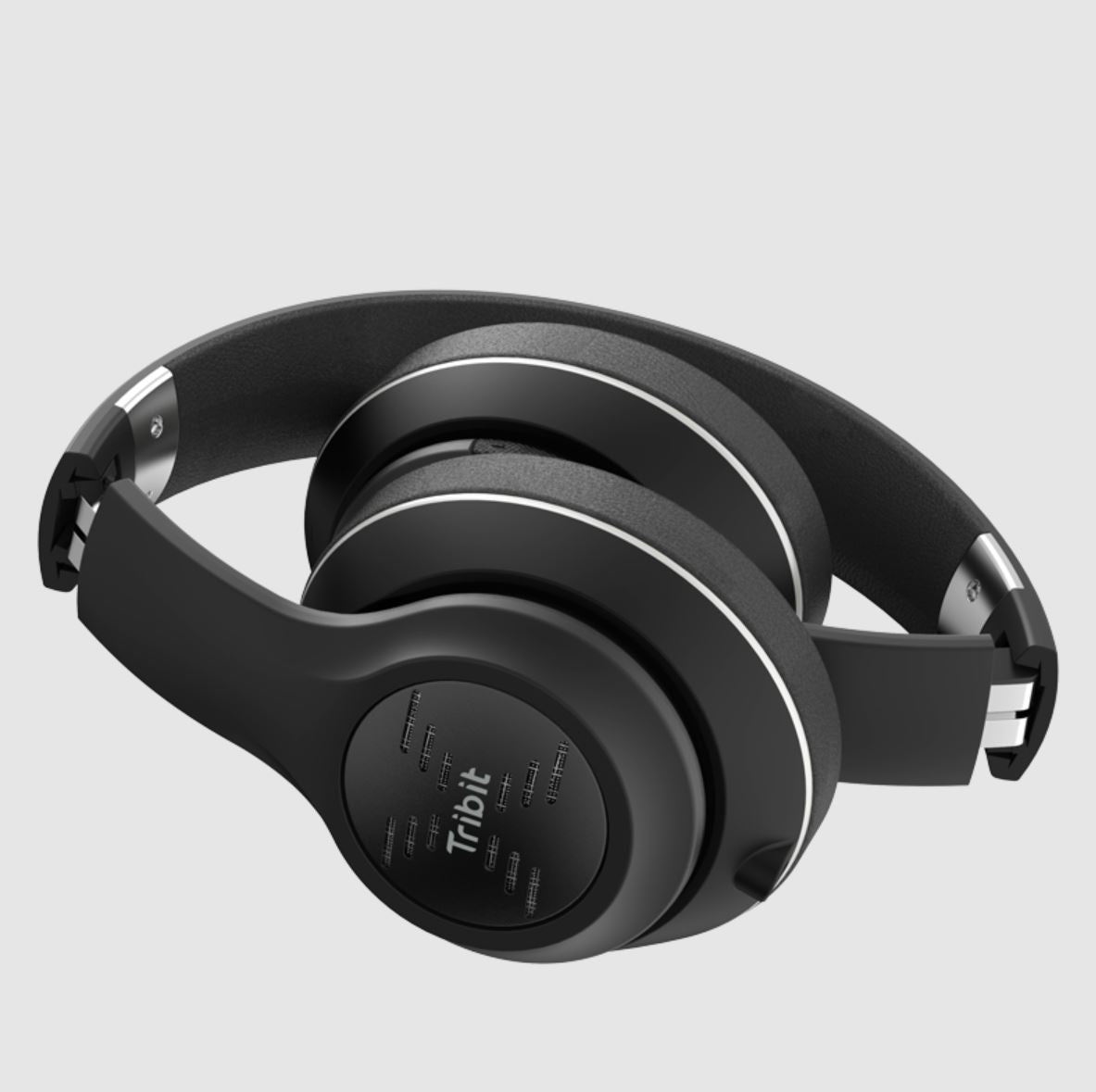 Tribit XFree Tune Wireless Headphones Bluetooth 4.1 Over Ear Foldable Adjustable with Hi Fi Stereo Sound 40h Playtime 580mAh IC BTH70 BTH70