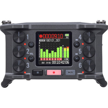 Zoom F6 6-Input 14-Track Multitrack Field Recorder