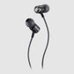 JBL LIVE 100 In-Ear Headphones Wired Earphones with Remote Control Premium Aluminum Housing Mic Voice Assistant Hands-Free Calls