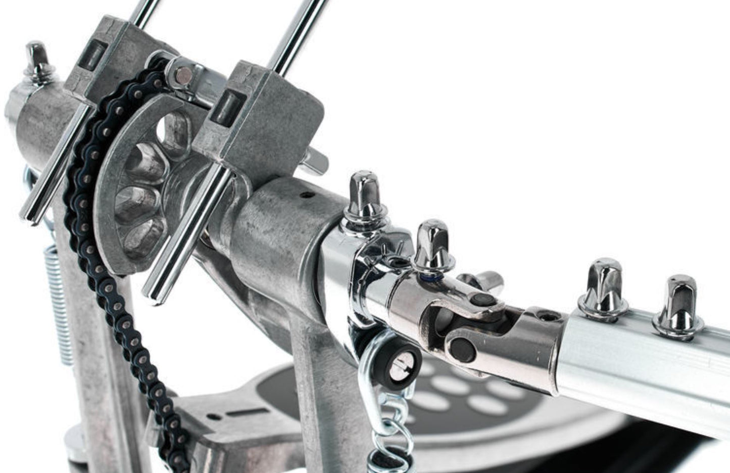 Pearl P922 Powershifter Bass Drum Double Pedal with Two Switchable Cams Frictionless Spring Rollers 2-way DuoBeater