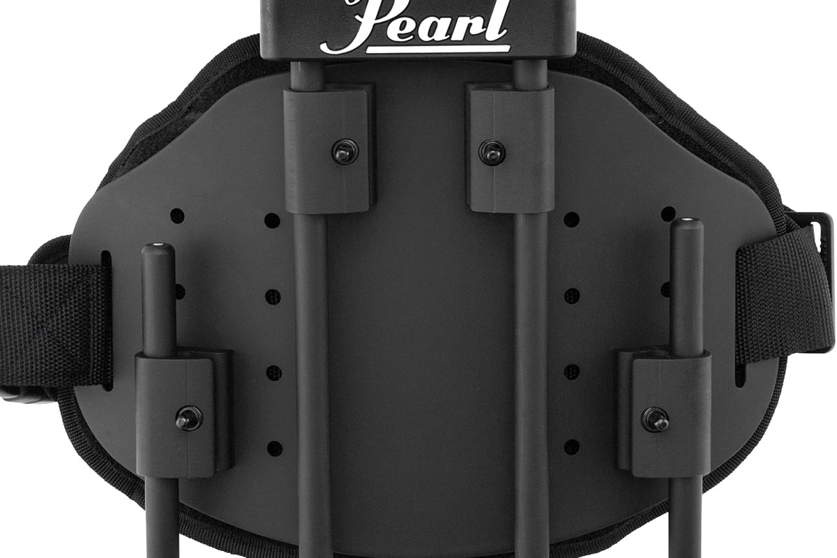 Pearl CXB1 CX Airframe Bass Drum Carrier Adjustable with ACS Belt Removable Shoulder and Belly Padding for 14"-32" Drums