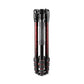 Manfrotto MKBFRTA4RD-BH Befree Advanced Travel Aluminum Tripod with 494 Ball Head for Photography, Vlogging (Twist Locks, Red)