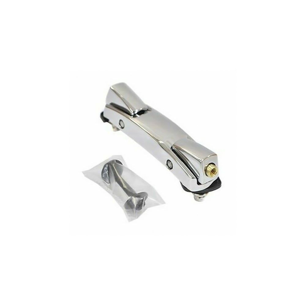 Pearl Snare Drum Bridge Lug with 6.5" Depth, Chrome Finish & Vertical Screws for Drum Equipment and Hardware | BRL-65
