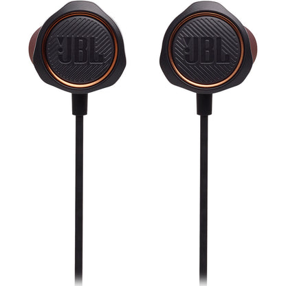 JBL Quantum 50 Wired In-Ear Gaming Headphones with Volume Slider and In-line Mic for Gaming Livestream