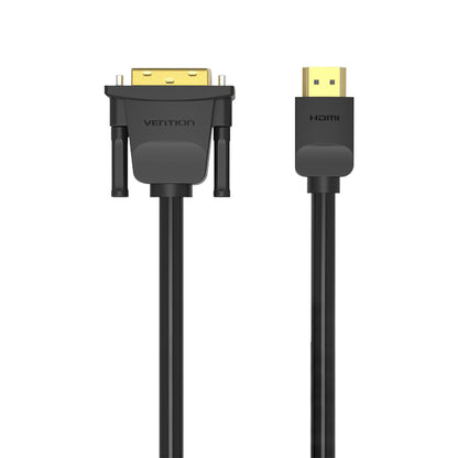 Vention HDMI to DVI Cable 24+1 (Male to Male) 1080p 60Hz Gold-plated with Bidirectional Transmission (Different Lengths Available) (ABF)