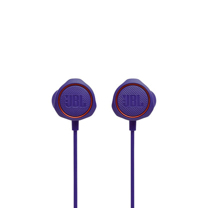 JBL Quantum 50 Wired In-Ear Gaming Headphones with Volume Slider and In-line Mic for Gaming Livestream