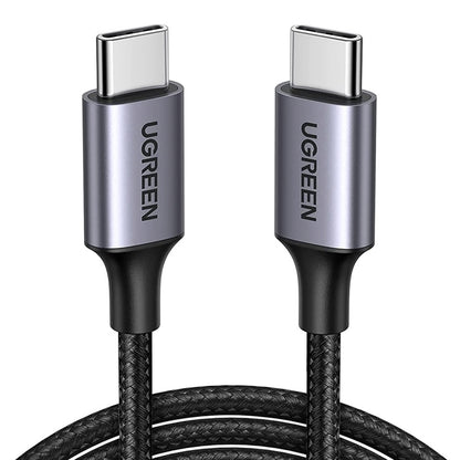 UGREEN 100W PD Type C Male to Male Fast Charging 5A Data Cable with 480Mbps Transfer Speed - 1M | 7042