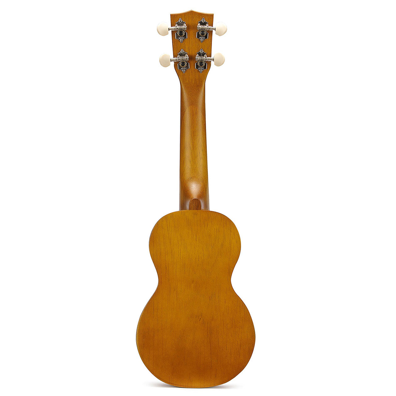 Mahalo Kahiko Series Soprano Acoustic Ukulele 4 String Guitar with 12 Frets Transparent Brown MK1TBR