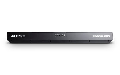 Alesis Recital Stage Pro 88-Key Full Size Digital Piano Electric Keyboard with Hammer-Action Keys Power Adopter Music Rest