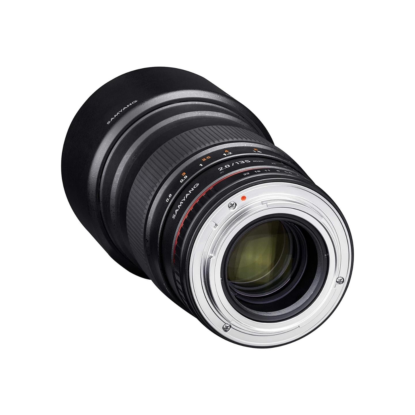 Samyang 135mm f/2.0 Manual Focus ED UMC Full Frame Telephoto Prime Lens for Canon EF DSLR Cameras | SY135M-C