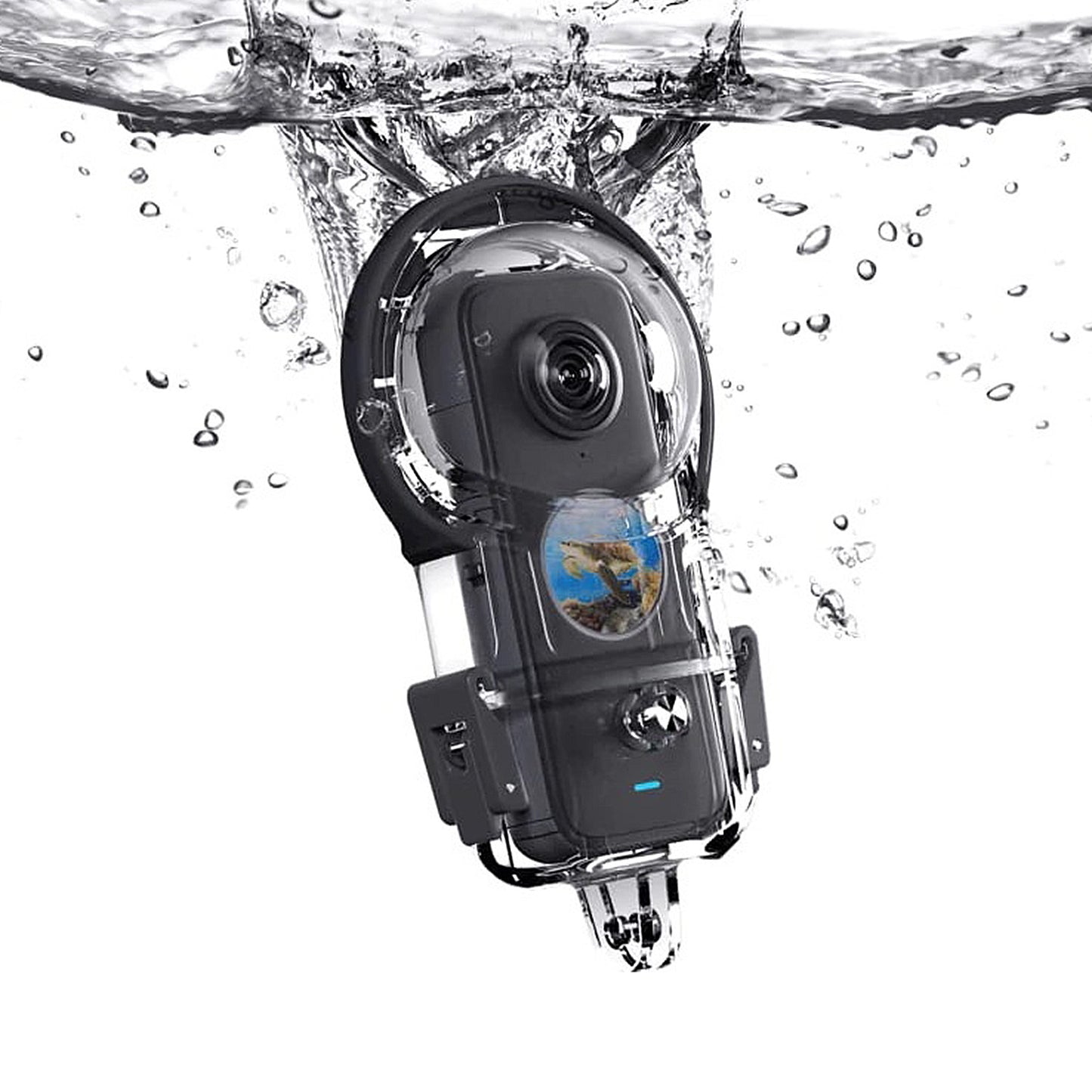 Insta360 ONE X2 Camera Dive Case 45-meter IPX8 Waterproof Camera Housing with Anti-Fog Inserts