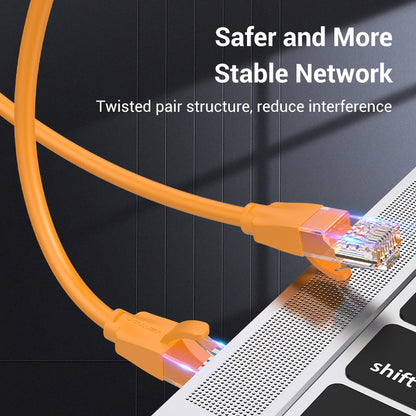 Vention CAT6 Ethernet Round UTP Patch 1000Mbps 250MHz Lan Network Wire Cord for Internet Router PC Modem