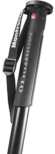 Manfrotto MPMXPROA3 - XPRO Prime Base 3-Section Aluminum Monopod for Vlogging, Photography