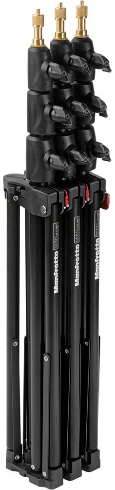 Manfrotto 1052BAC Alu Air-Cushioned Compact3 Section Light Stand 7.7 feet