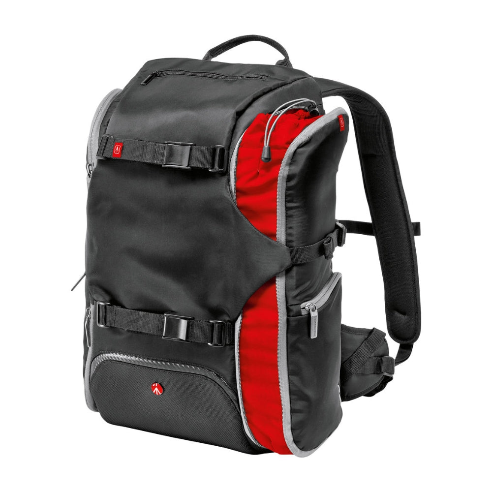 [CLEARANCE] Manfrotto MB MA TRV Advanced Travel Camera and Laptop Backpack with Tripod Compartment, Interchangeable Dividers, Accessory Pockets for Lens, Flash & Other Photography Accessories