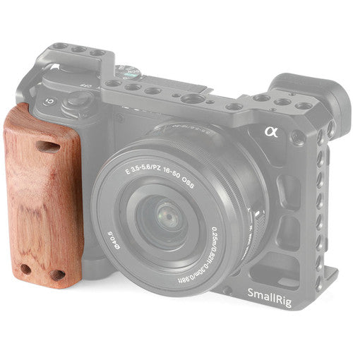 SmallRig Wooden Handgrip for Sony A6400 Camera Cage- Model APS2318