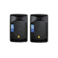 KEVLER MSR-15 15" 800W 2-Way Bass Reflex Full Range Passive Loud Speaker (PAIR) with Multiple Handles, Bottom Pole Mount, Multi Angle Enclosure and Easy Daisy-Chain Loop Connection