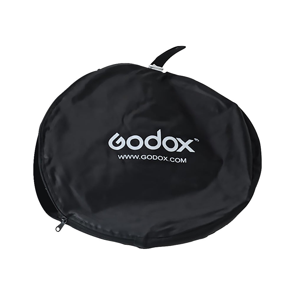 Godox RFT-02 80cm 2-in-1 Reflector Disc (White and Silver) Collapsible with Storage Bag for Studio Lighting Photography