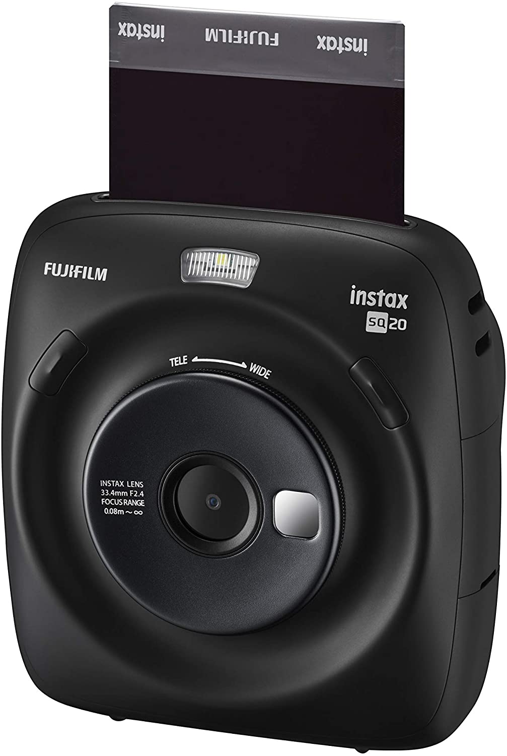 Fujifilm Instax Square SQ20 Instant Camera Black and Beige