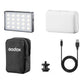 Godox C5R RGBWW Magnetic Compact LED Fill Light with 2500-8500K Color Temperature, Bluetooth App Control, Built-in Effects