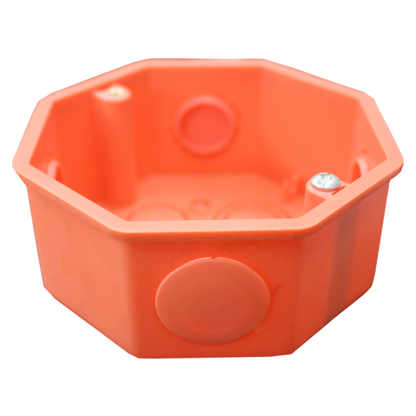 [CLEARANCE] OMNI Surface Type PVC Junction Box Fire Retardant with Mounting Screw, Shock Resistant | WSJ-001