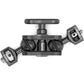 SmallRig Magic Arm with Dual Ball Heads with 1/4"-20 Screw and 3/8"-16 Screw- Model 2212