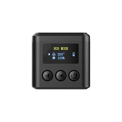 [CLEARANCE] Ulanzi L2 RGB COB Magnetic Mini Cube Video Light with LCD Screen, 1/4" Screw Mount, Dual Cold Shoe for Photography & Videography | 2878