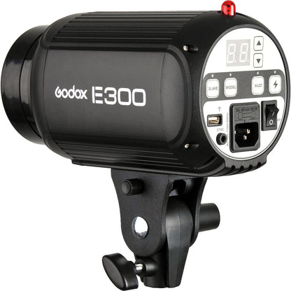 [CLEARANCE] Godox E300 Studio Flash Head 300Ws Professional Photography Flash Light 5600K Color Temp with 150W Lamp 9 Levels Dimming